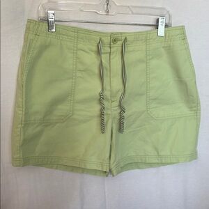 Dockers Women's Lime Green Casual Shorts
